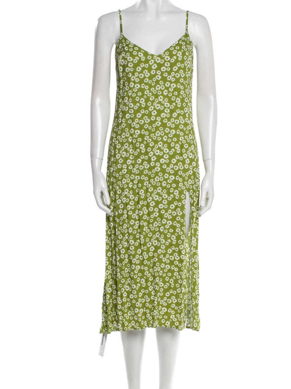 Reformation floral midi length dress size 0